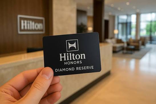 Karta programu Hilton Honors – status Diamond
